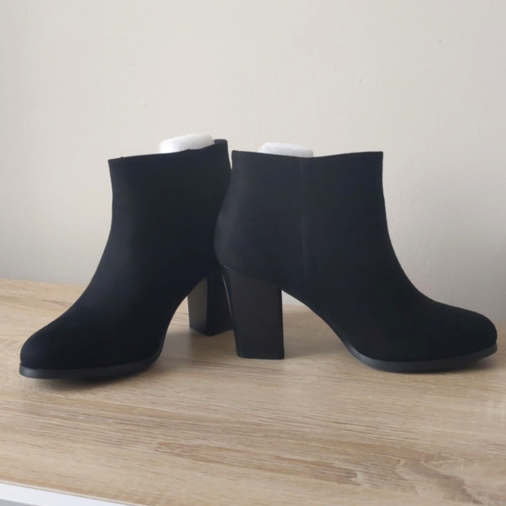 Call It Spring suede heeled booties